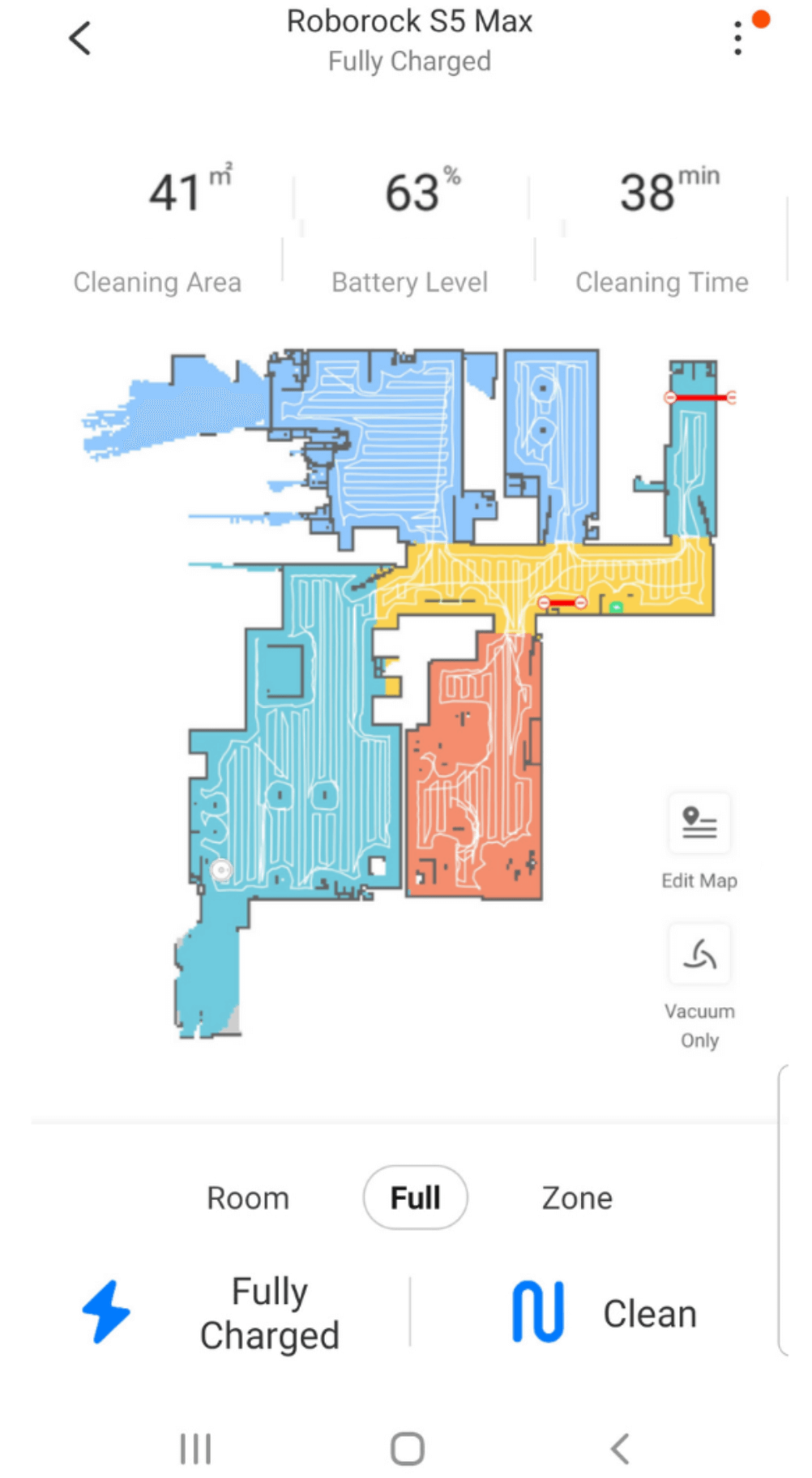 Roborock App with all functions